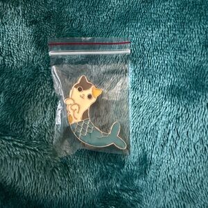 Cute Cat Mermaid Enamel Pin